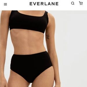 NWT Everlane High Rise Hipster Bottom